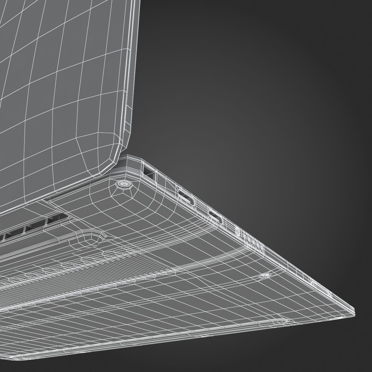 DELL XPS 13 2018 Black 3D model_26