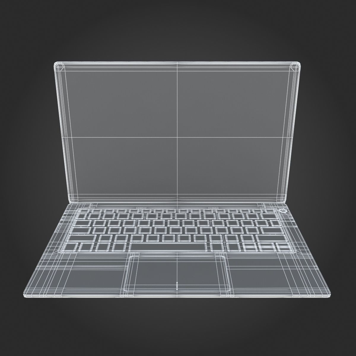 DELL XPS 13 2018 Black 3D model_16