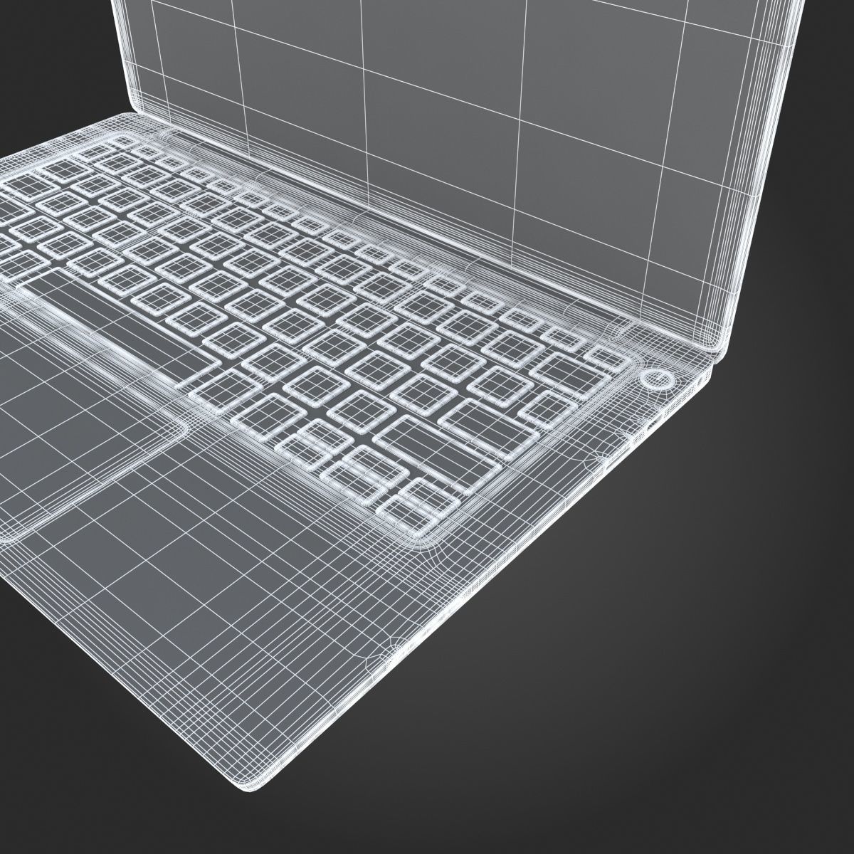 DELL XPS 13 2018 Black 3D model_24