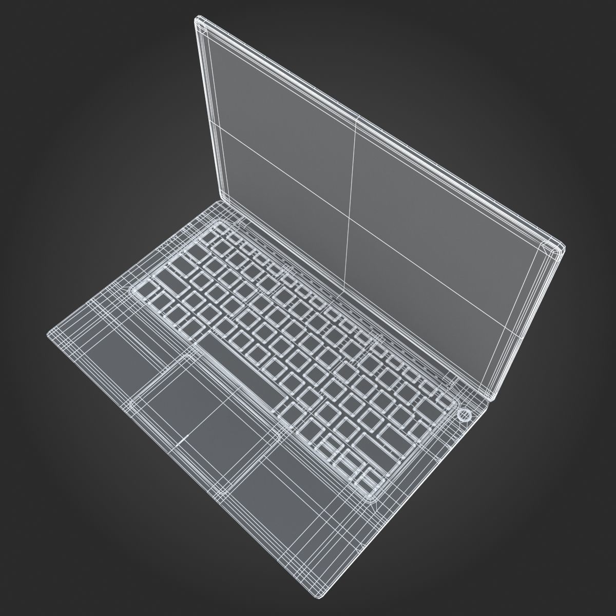 DELL XPS 13 2018 Black 3D model_23