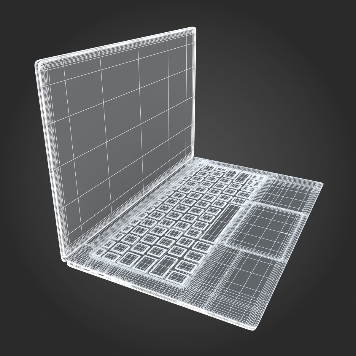 DELL XPS 13 2018 Black 3D model_25