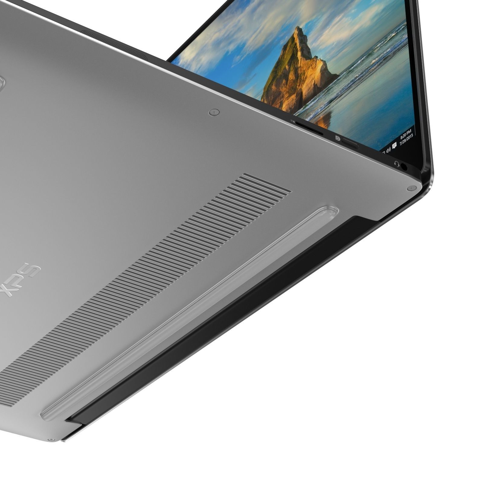 DELL XPS 13 2018 Black 3D model_14