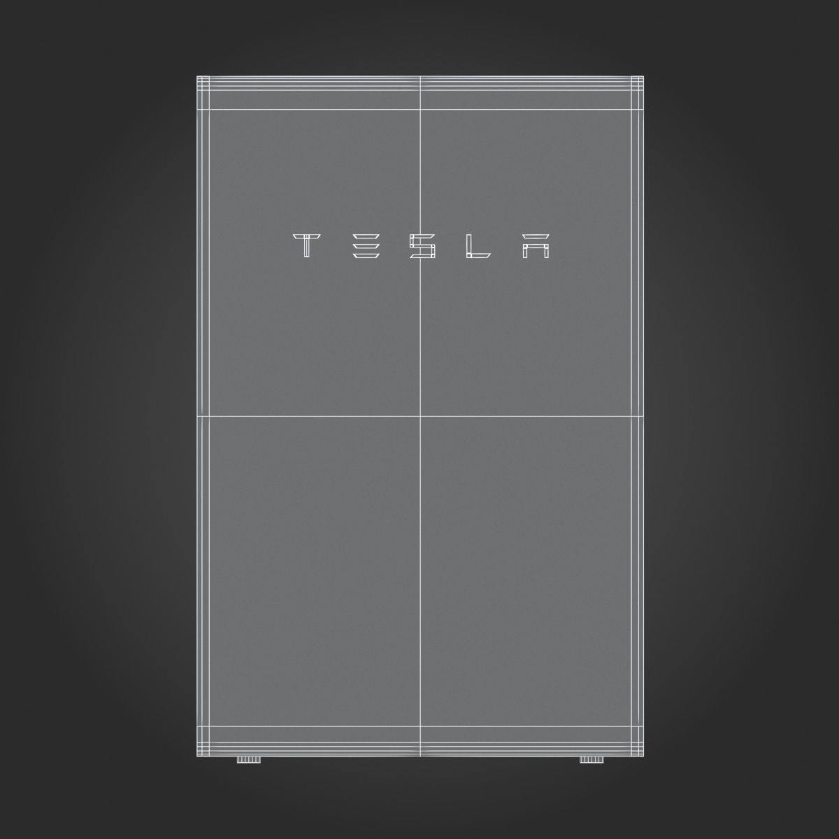Tesla Powerwall 3D model_9