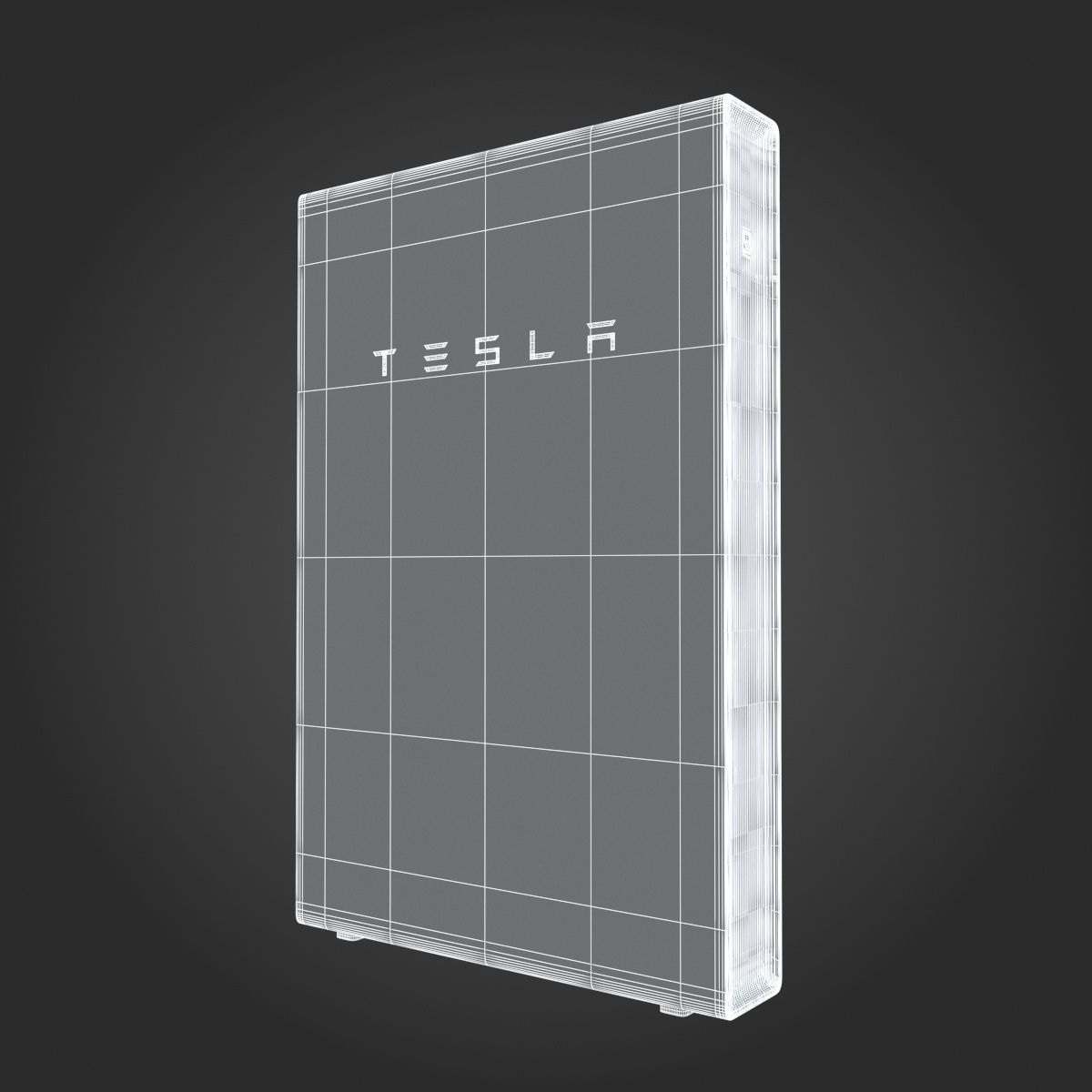 Tesla Powerwall 3D model_14