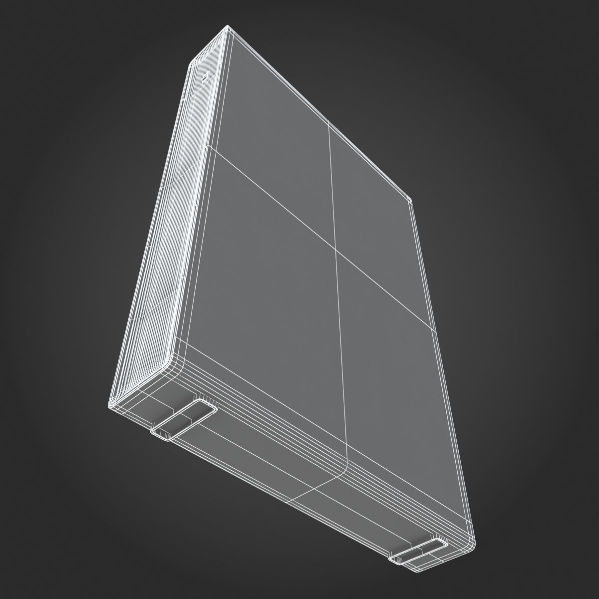 Tesla Powerwall 3D model_11
