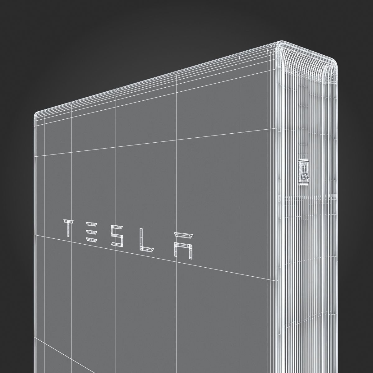 Tesla Powerwall 3D model_16