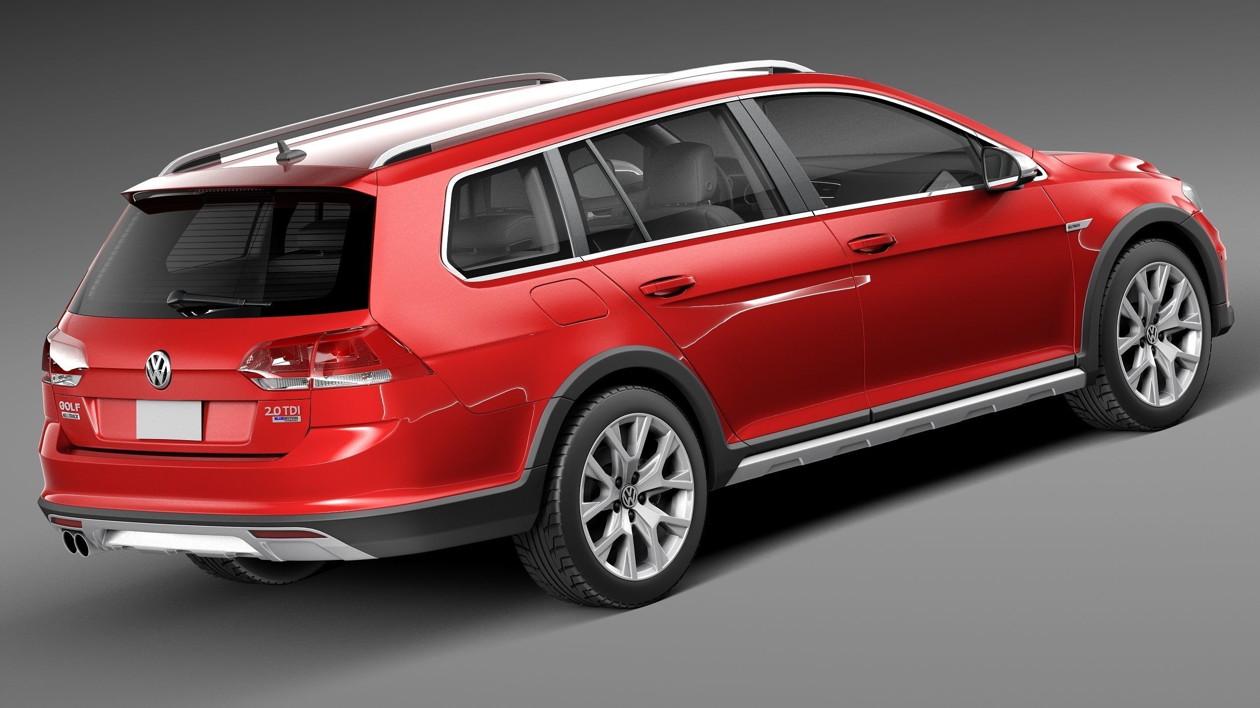 Volkswagen Golf Alltrack 2015 3D model_4