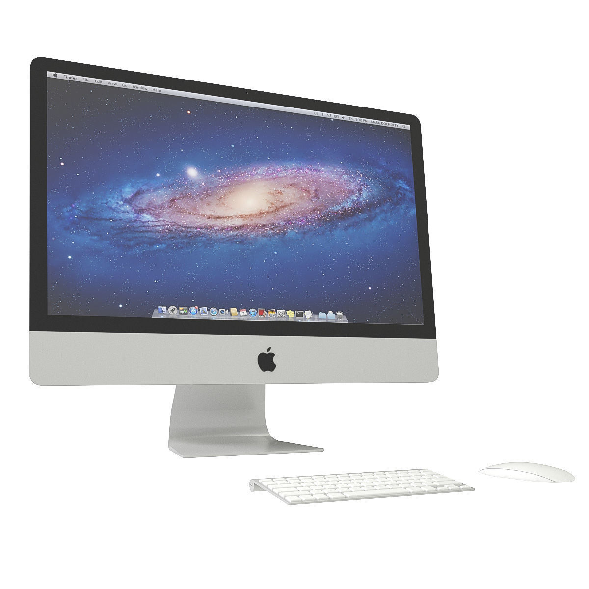 Apple iMac 3D model_1
