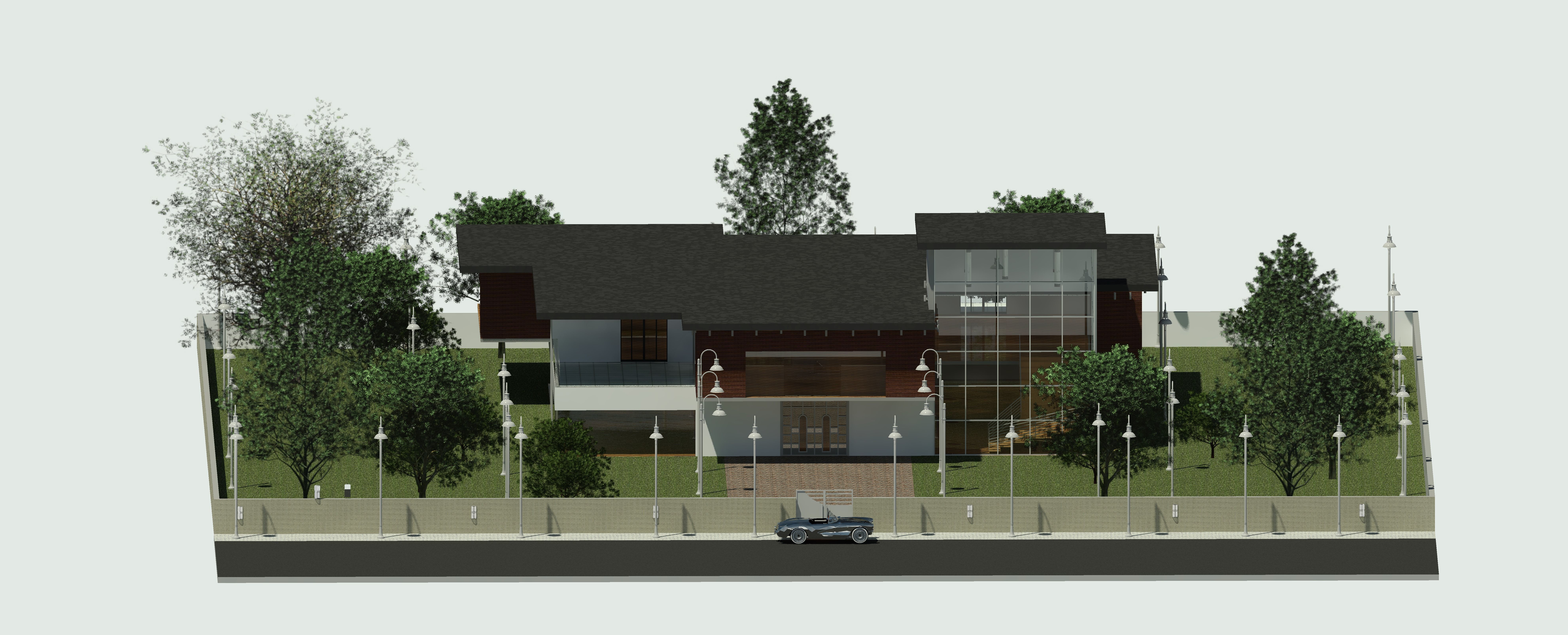 Modern House 3D model_7