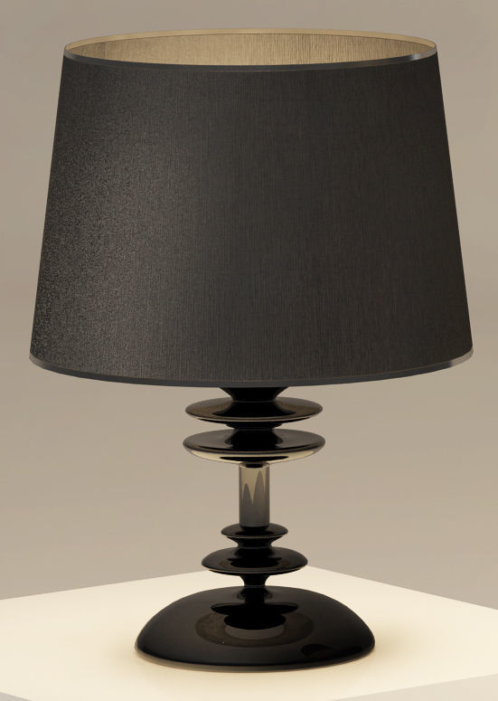 Table and ceiling lamps 3D model_2