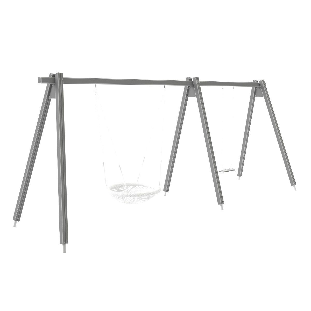 Swing Playground 3D model_5