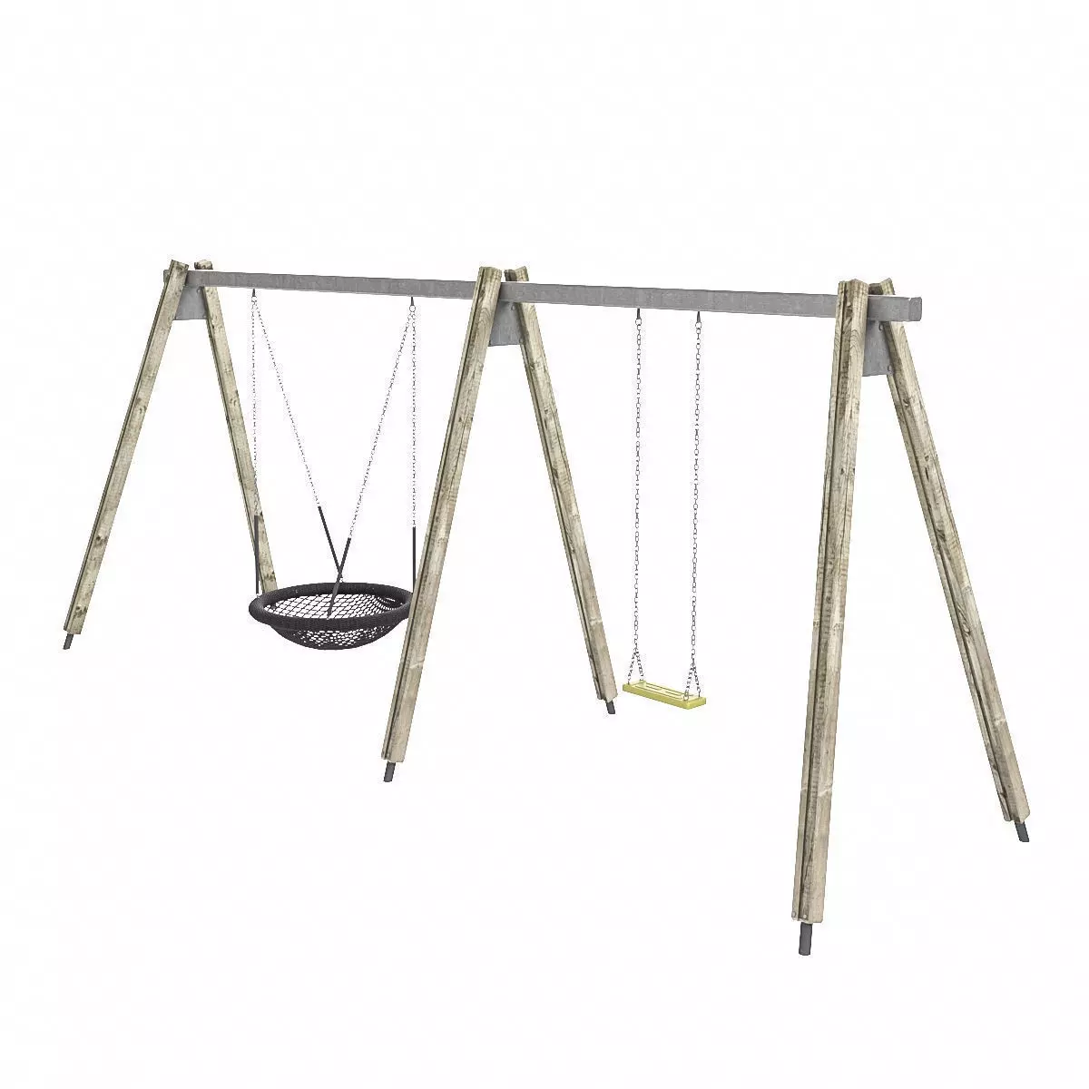 Swing Playground 3D model_0
