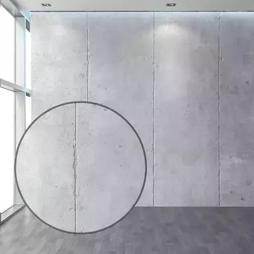 Concrete with a vertical seam Texture