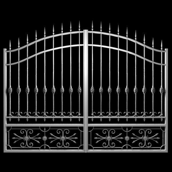 Big wrought iron collection 3D model_2