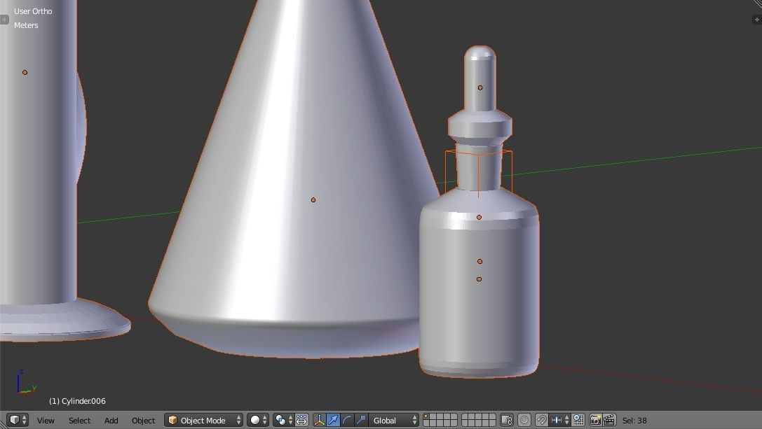 Laboratory Glassware - Lab Equipment 3D model_7