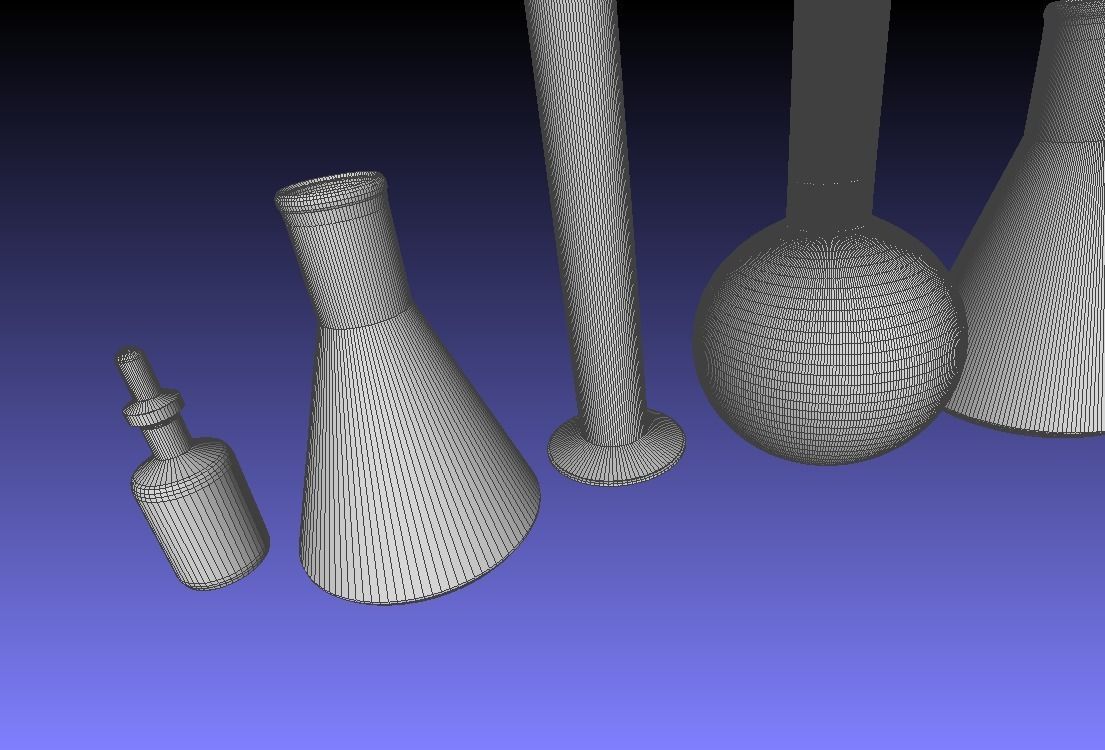 Laboratory Glassware - Lab Equipment 3D model_23