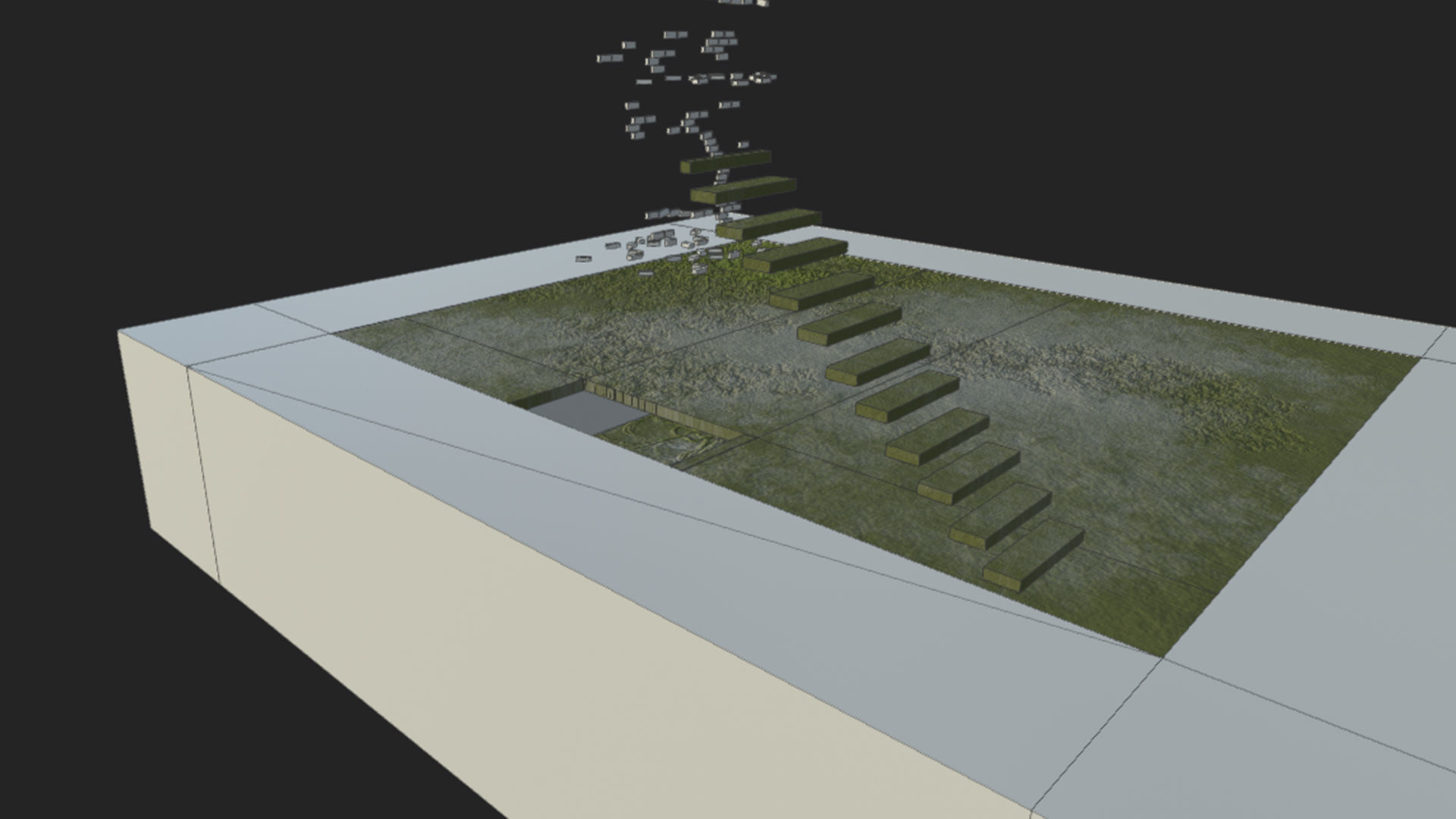 House Old Moss DM Low-poly 3D model_14