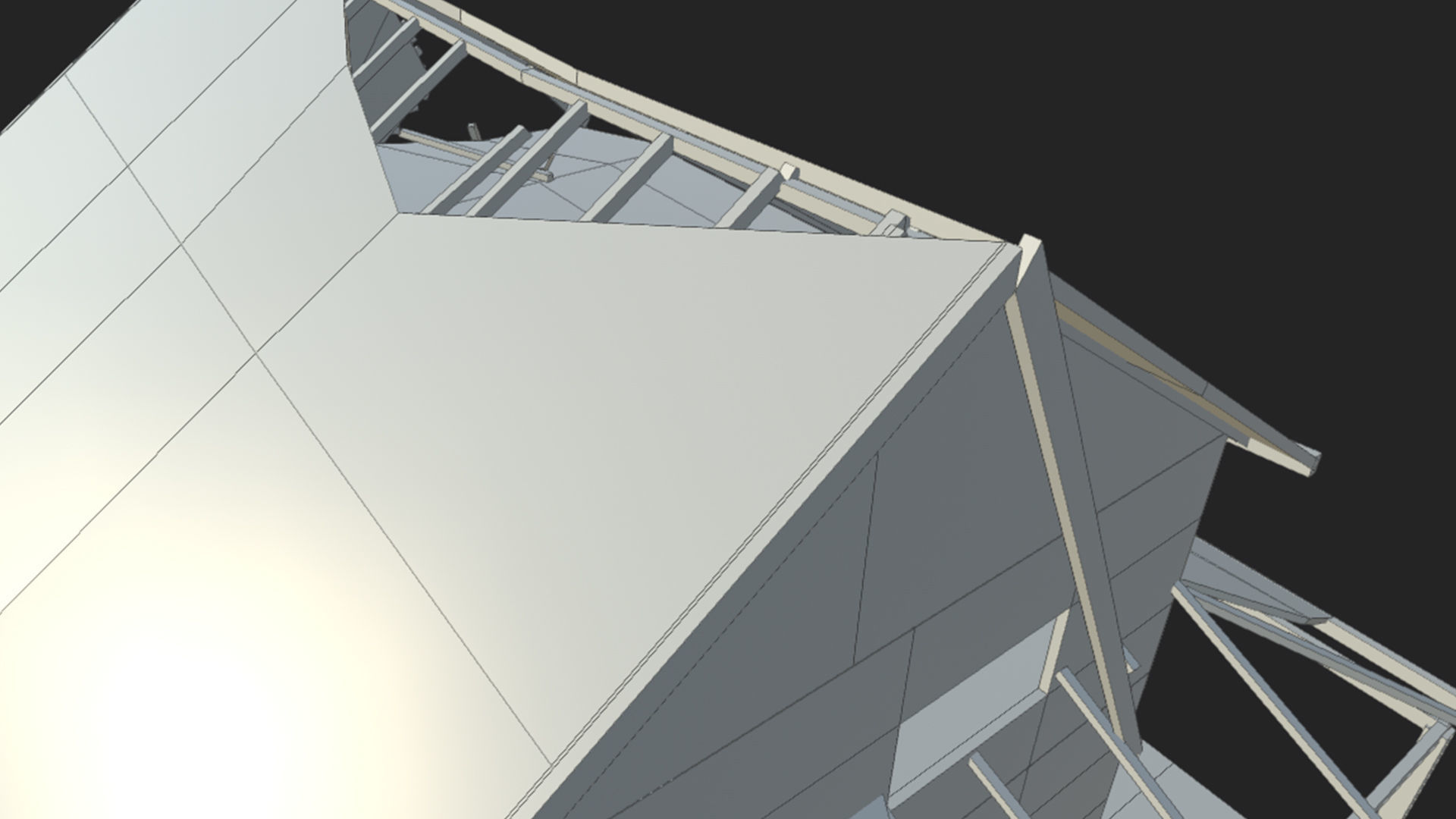 House Old Moss DM Low-poly 3D model_8