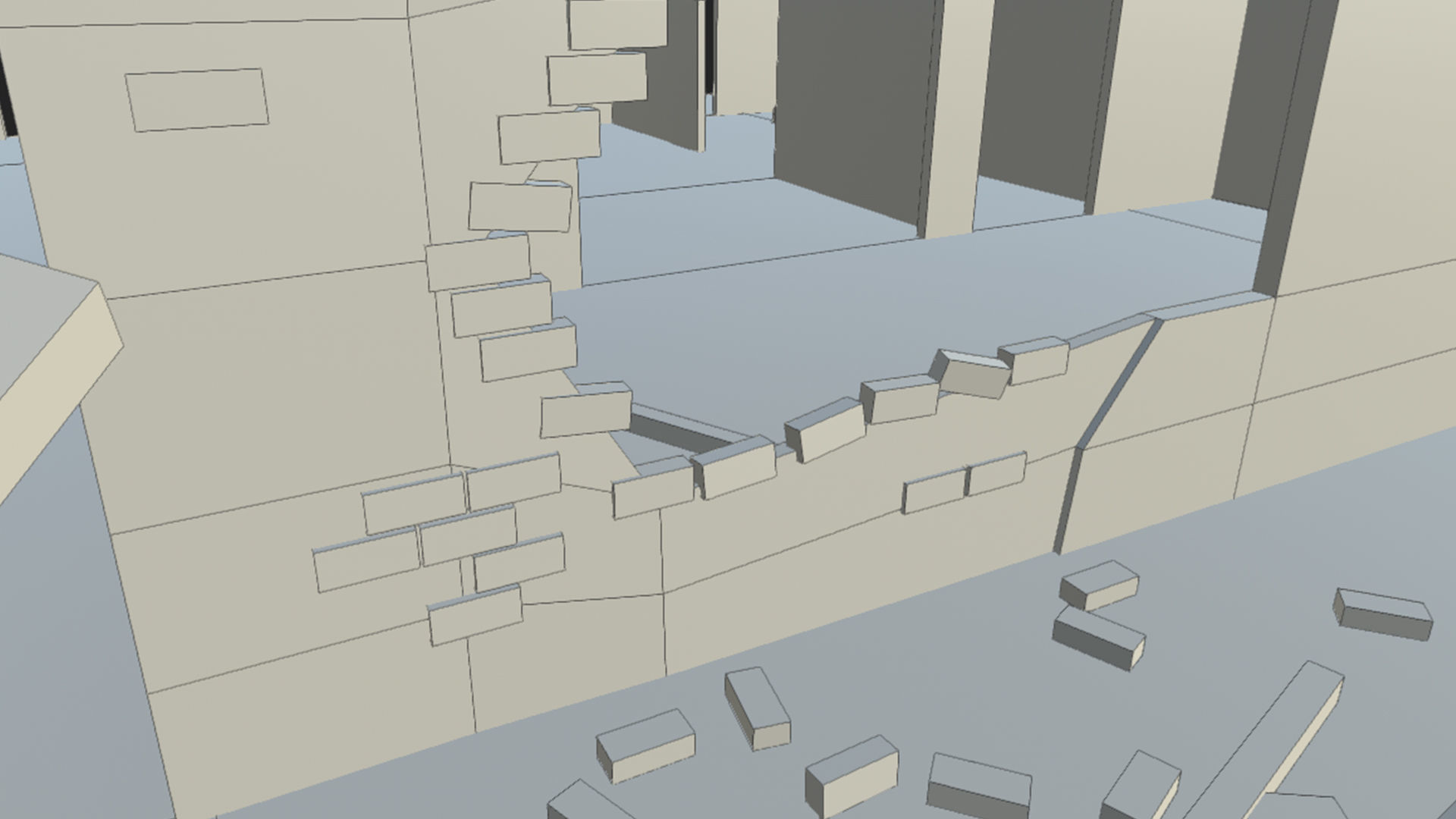 House Old Moss DM Low-poly 3D model_10