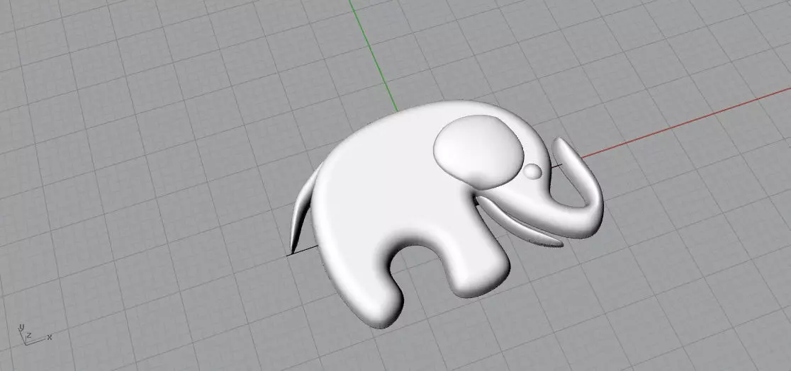 elephant Free 3D print model