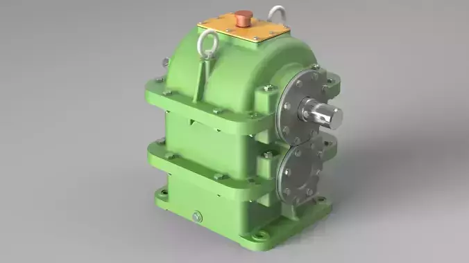 Reductor two-stage 3D model