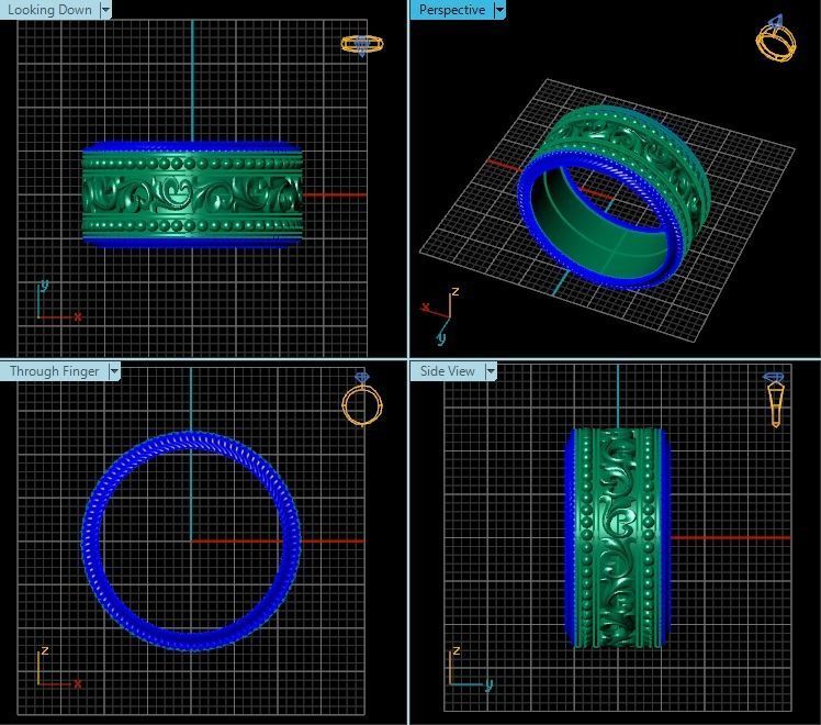 Ring T00788 3D print model_2