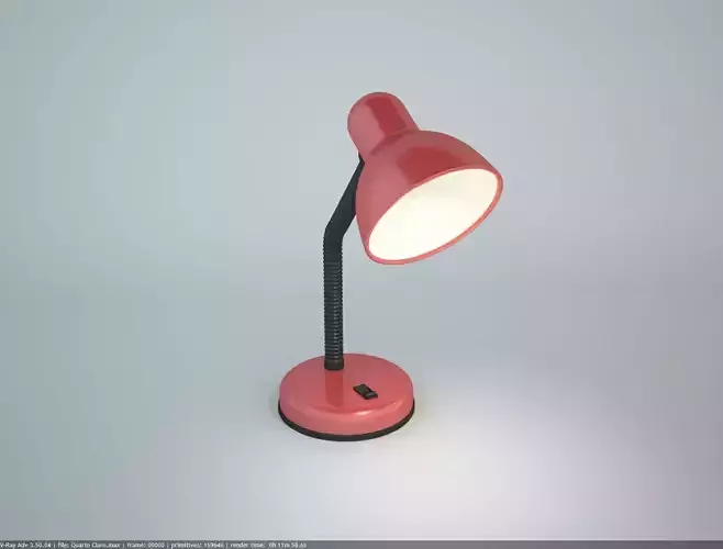 Table Lamp Viking 3D model
