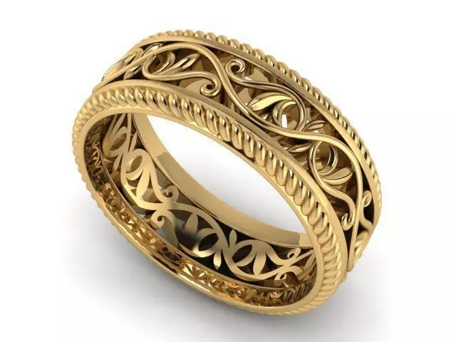 Ring T00790 3D print model_0