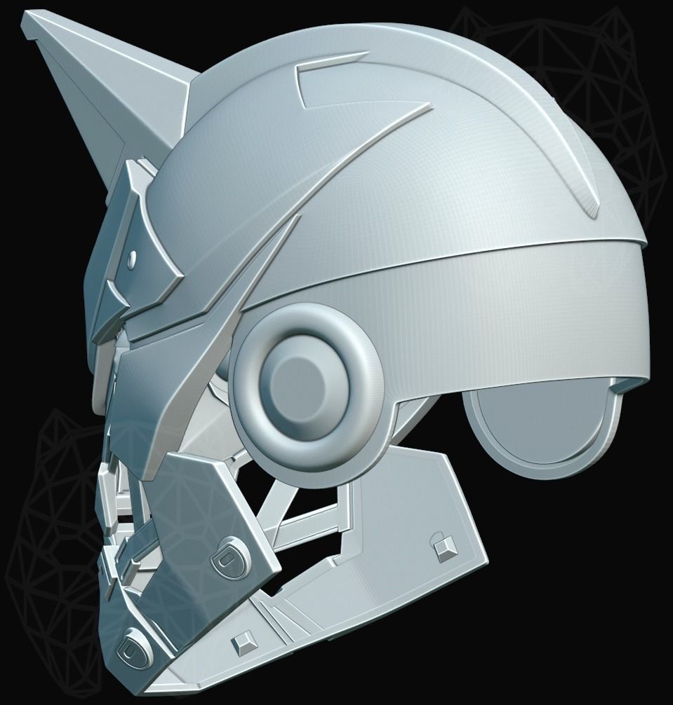 Cayde-6 helmet 3d printable mask 3D print model_2
