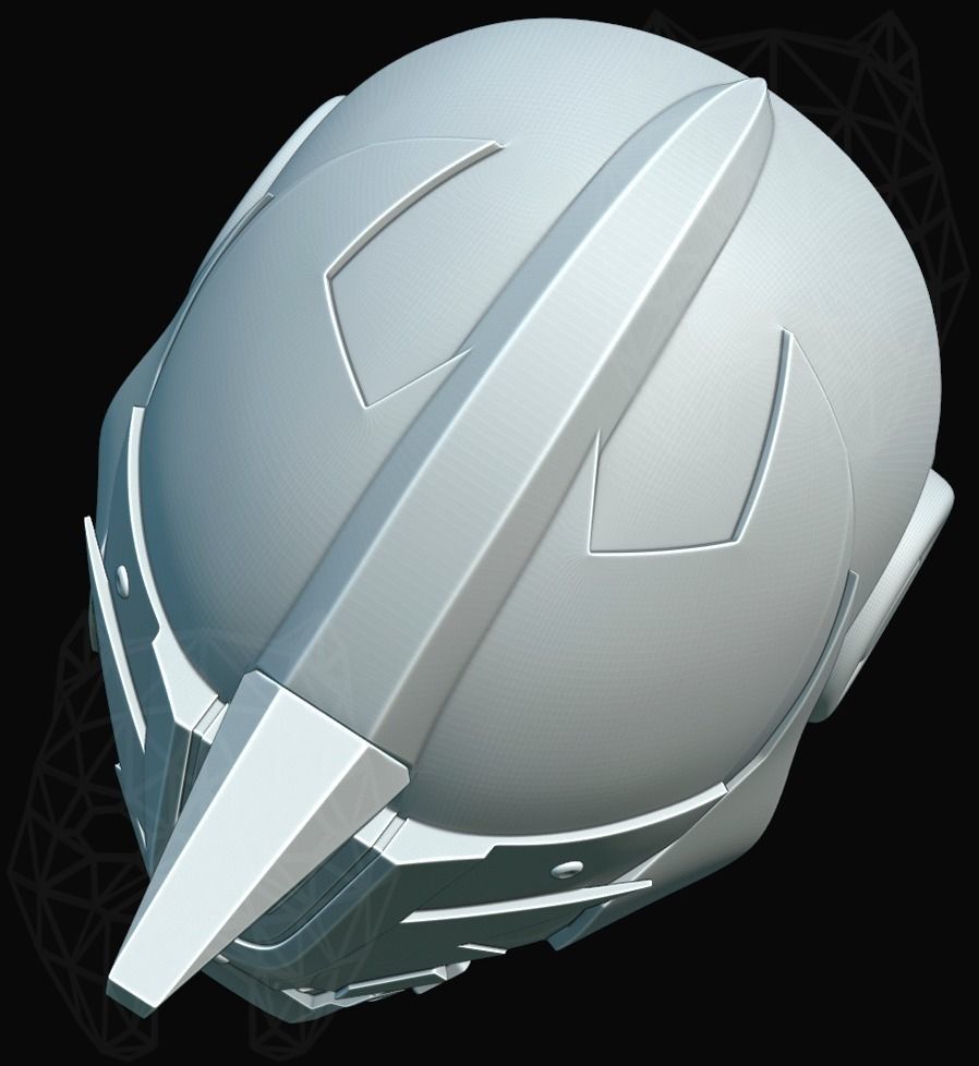 Cayde-6 helmet 3d printable mask 3D print model_11