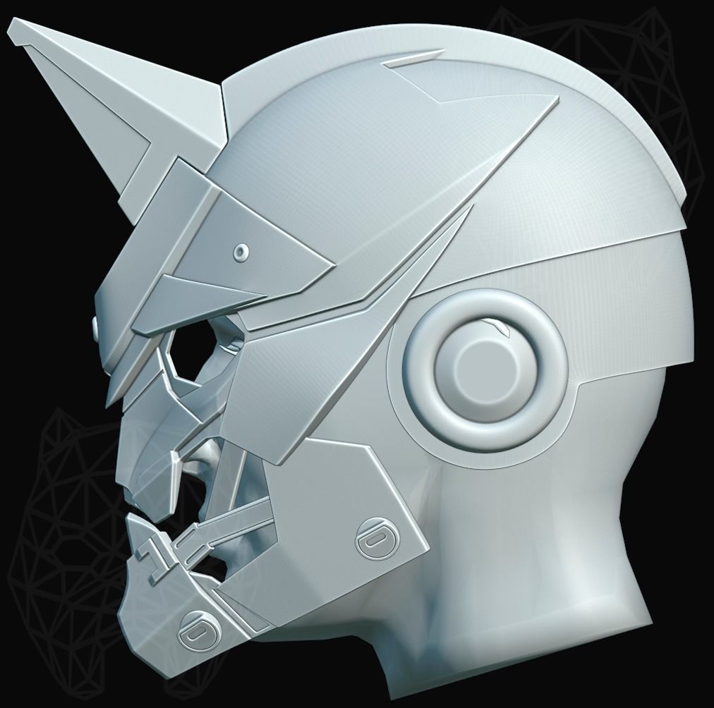 Cayde-6 helmet 3d printable mask 3D print model_8