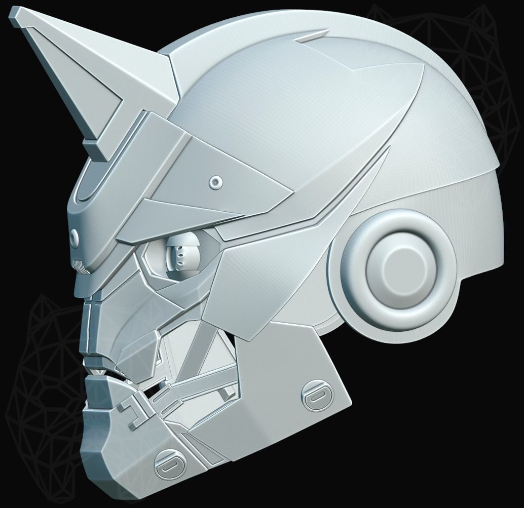 Cayde-6 helmet 3d printable mask 3D print model_1