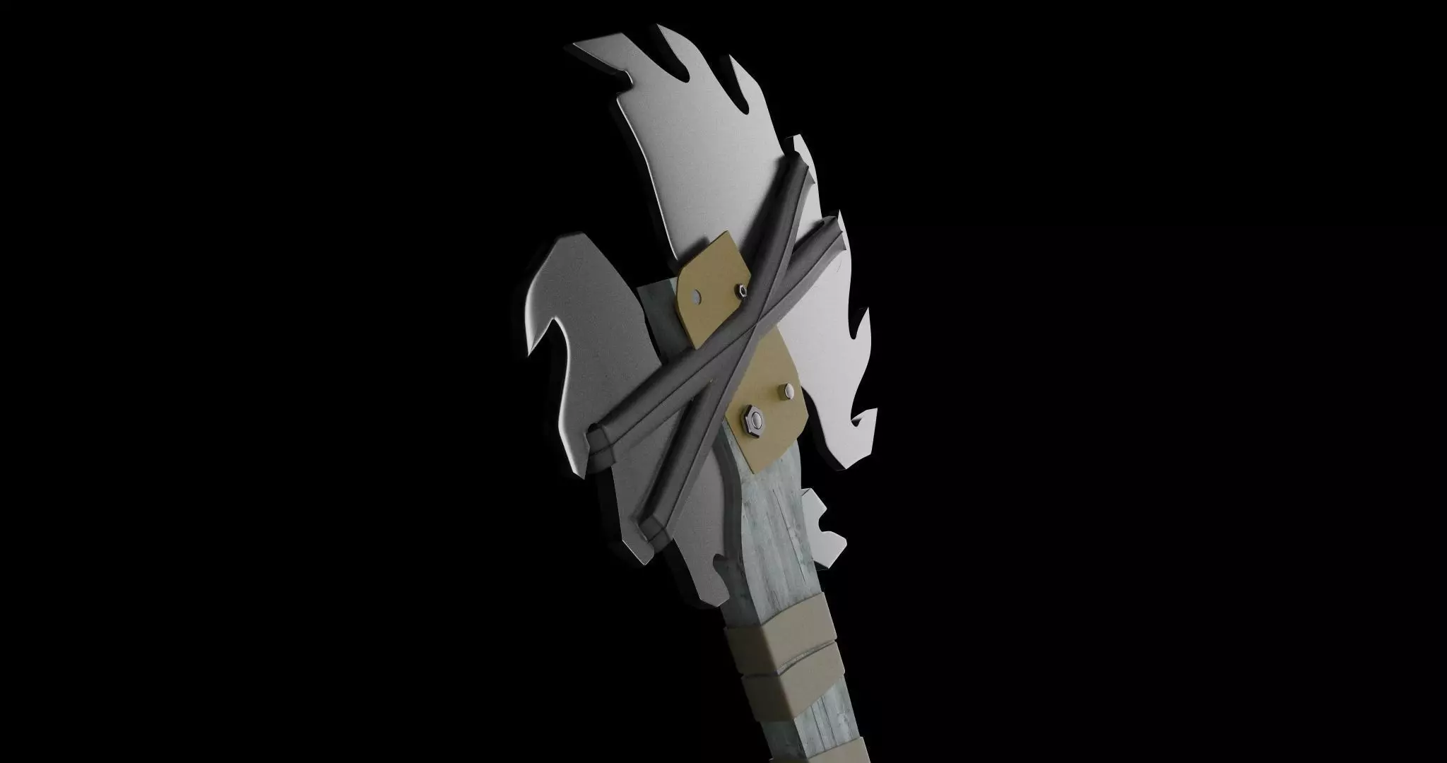 BUZZCUT black ops 3 melee weapon 3D model_0