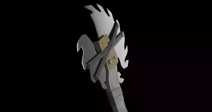 BUZZCUT black ops 3 melee weapon 3D model