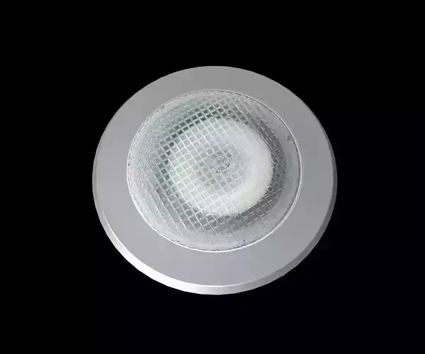 recessed light - Game Ready - VR AR Low-poly 3D model