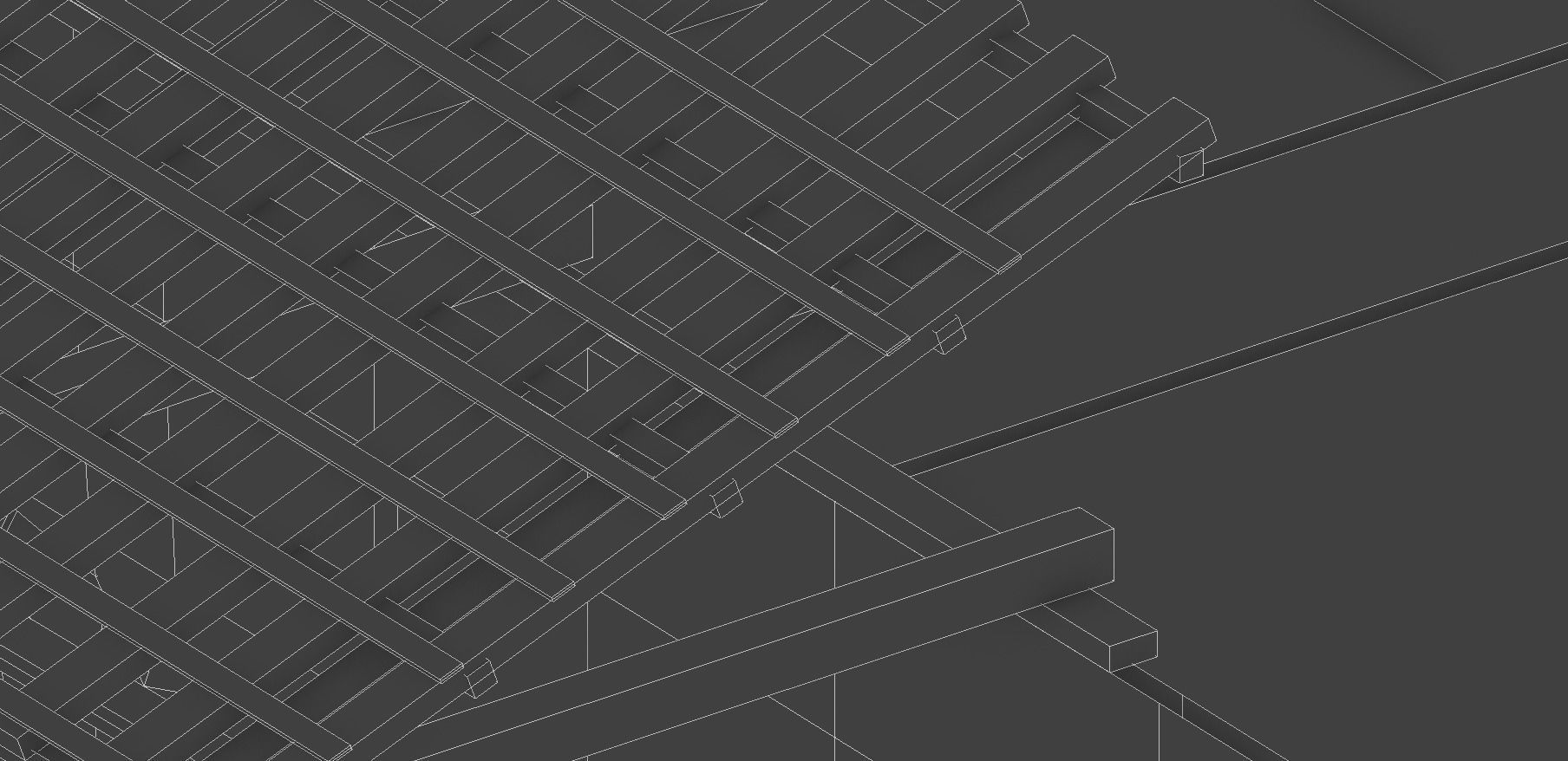 House Old  Low-poly 3D model_22