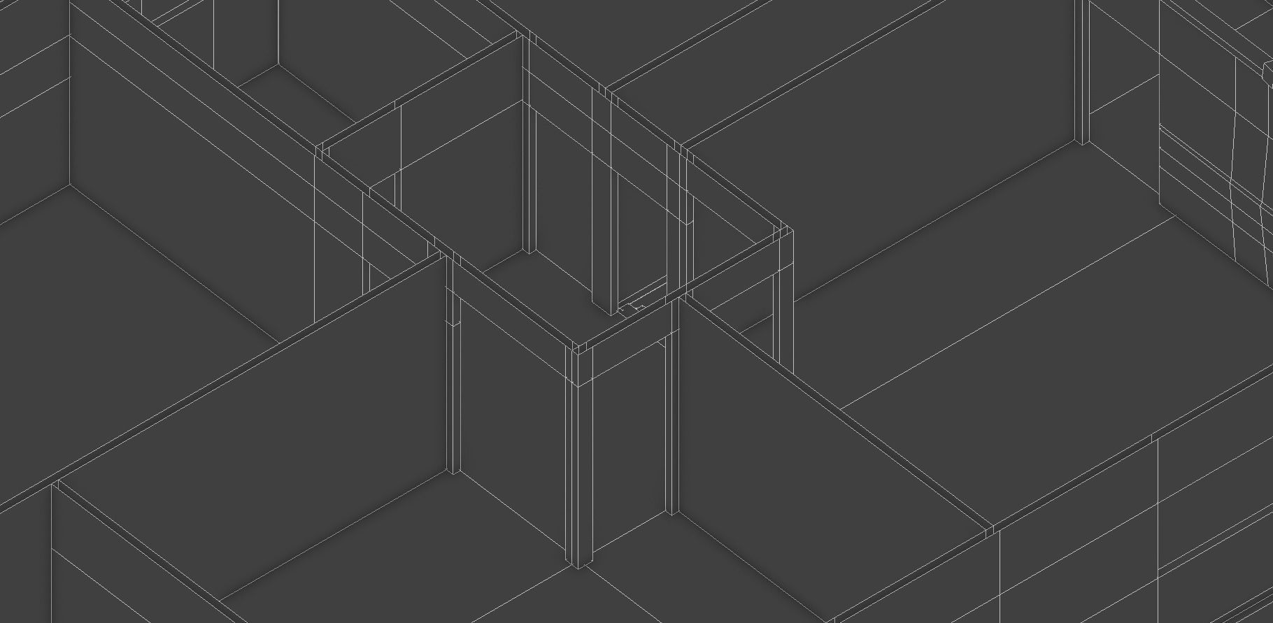 House Old  Low-poly 3D model_20