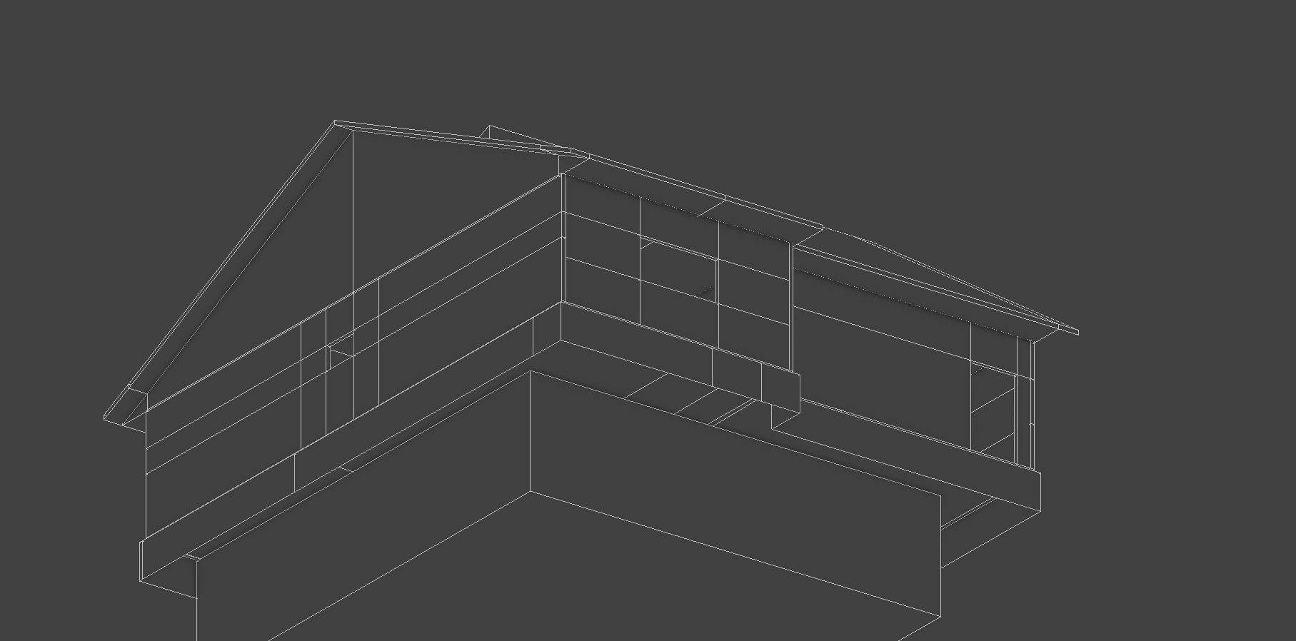 House Old  Low-poly 3D model_18