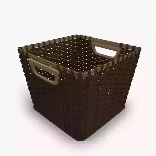 Basket with handles