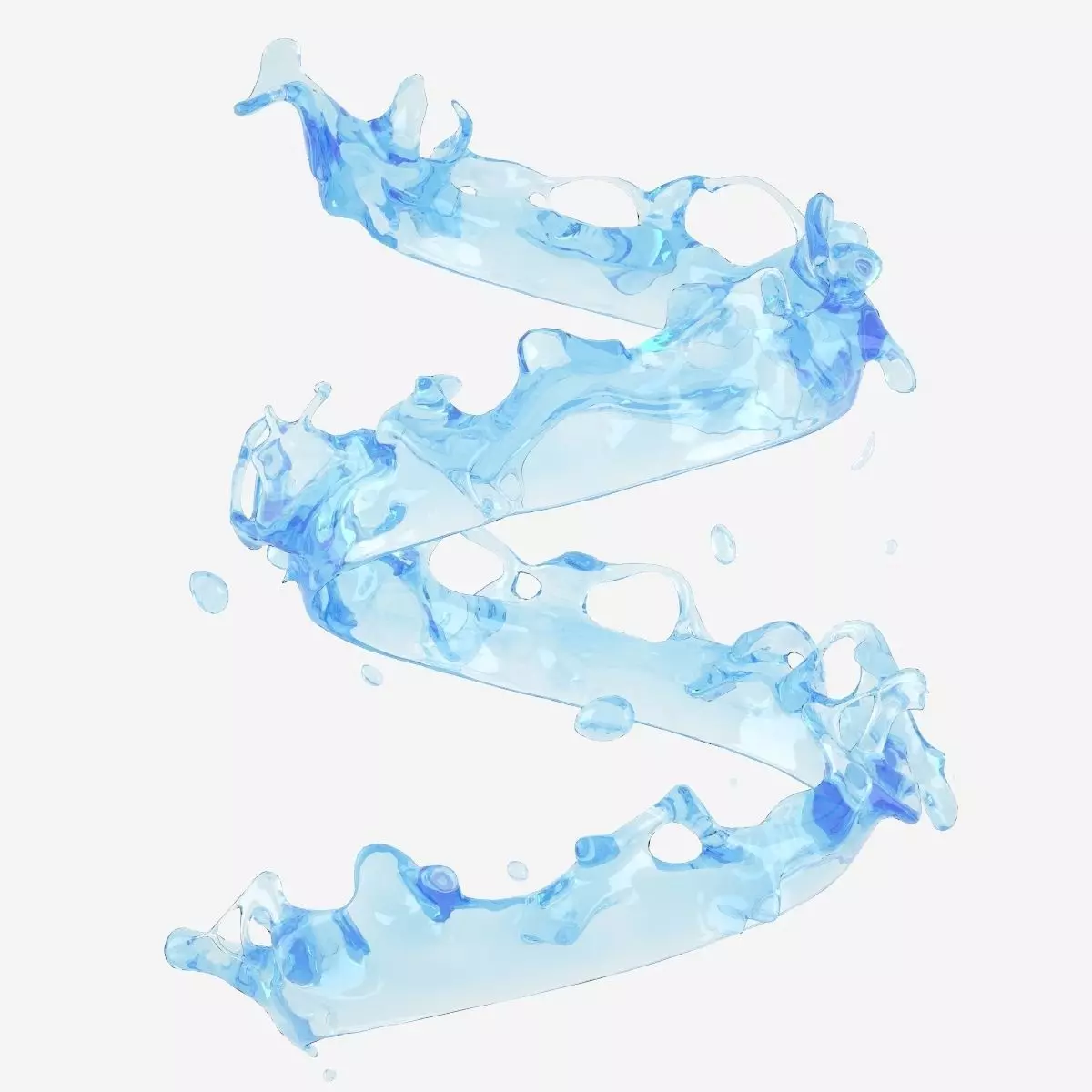 Splash V1 3D model_0