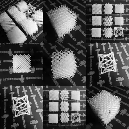 3D Printable Lattice Structures Free 3D print model