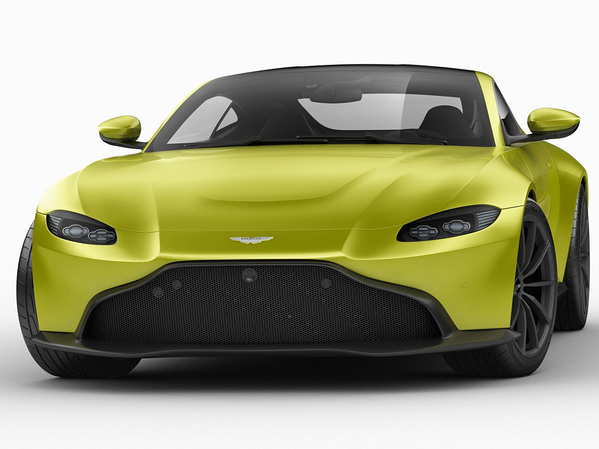 Aston Martin Vantage 2019 3D model_10