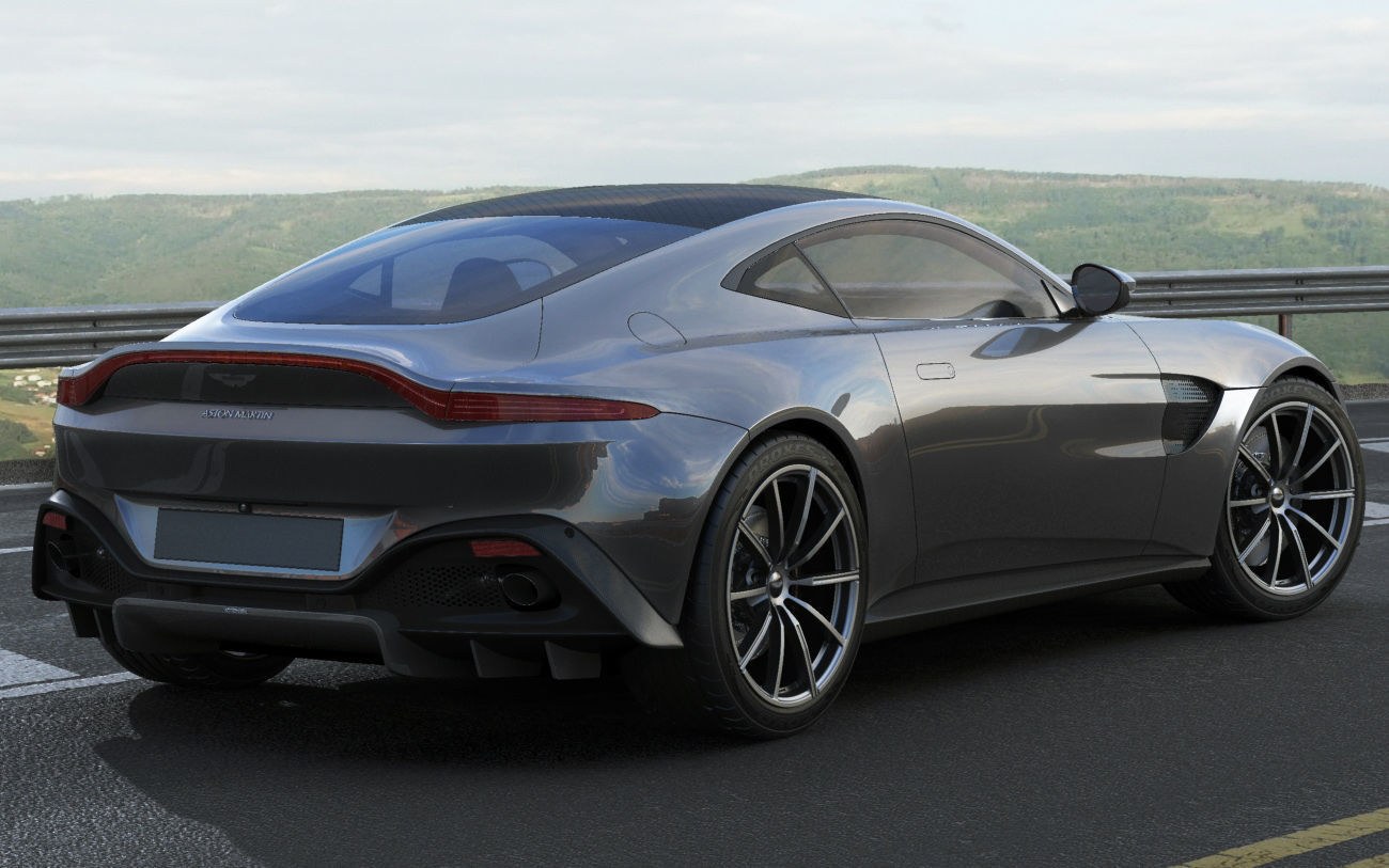 Aston Martin Vantage 2019 3D model_14