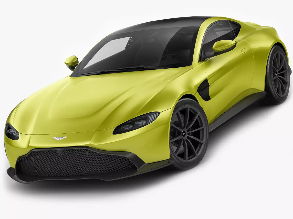 Aston Martin Vantage 2019 3D model_0
