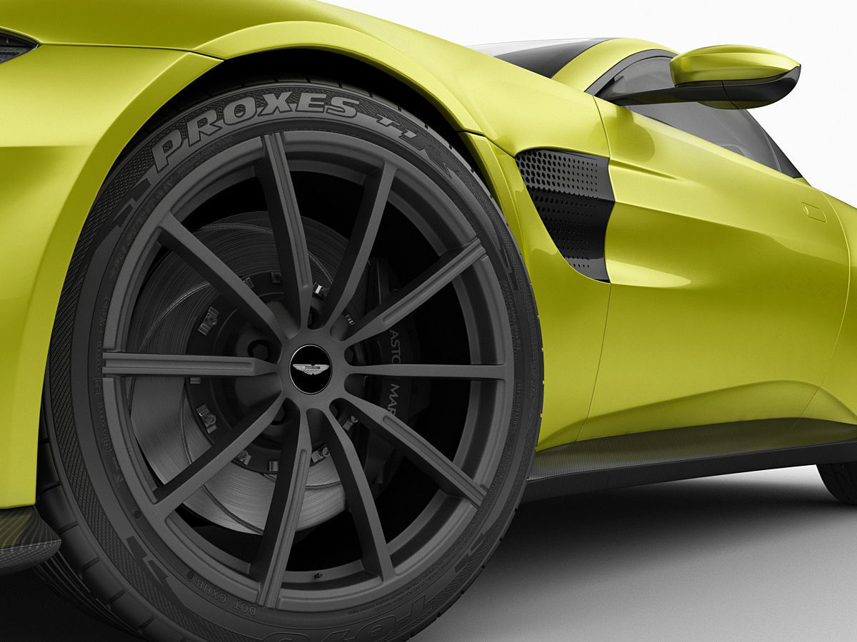 Aston Martin Vantage 2019 3D model_9
