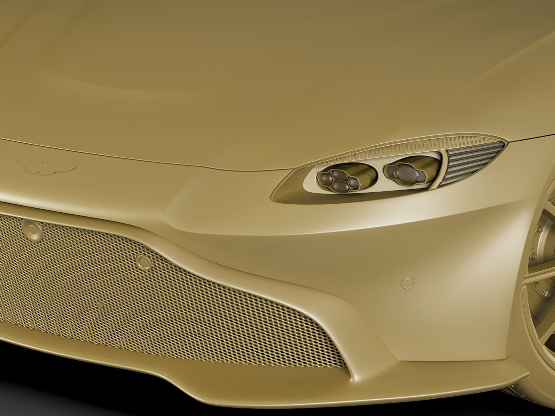 Aston Martin Vantage 2019 3D model_17
