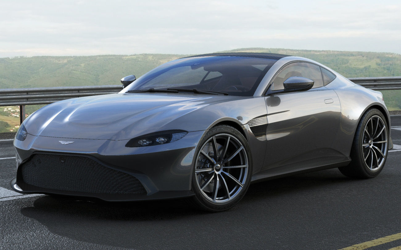 Aston Martin Vantage 2019 3D model_13