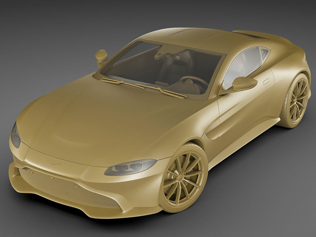 Aston Martin Vantage 2019 3D model_15