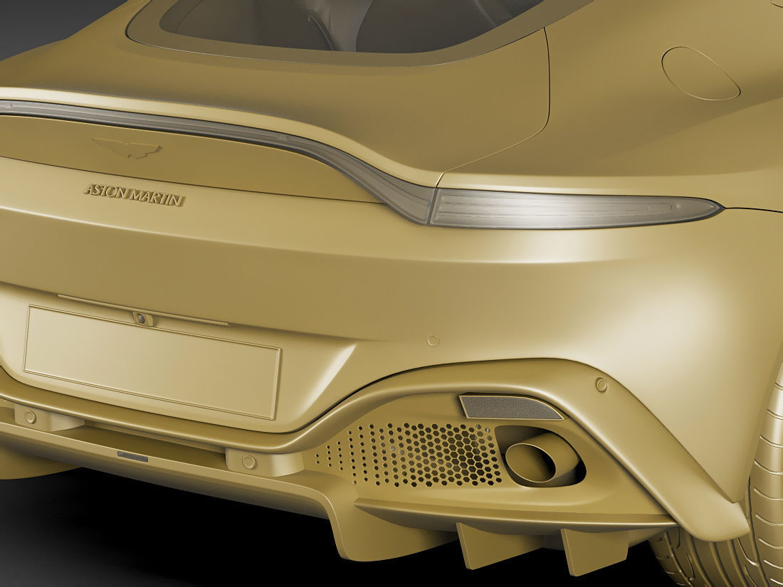 Aston Martin Vantage 2019 3D model_18
