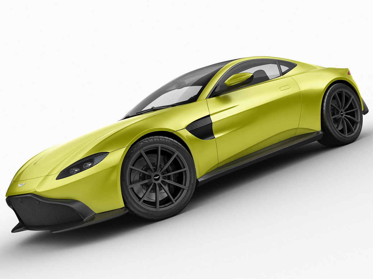 Aston Martin Vantage 2019 3D model_7